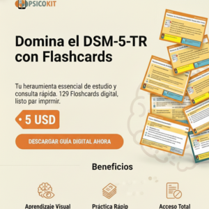 Flashcards del DSM-5-TR